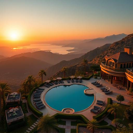 Anteprima video promozionale per un resort di lusso con immagini di paesaggi mozzafiato e servizi esclusivi.