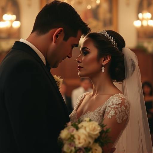 Scene da un video di matrimonio con momenti emozionanti e dettagli eleganti.